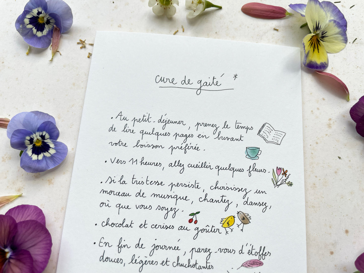 Cure de gaité