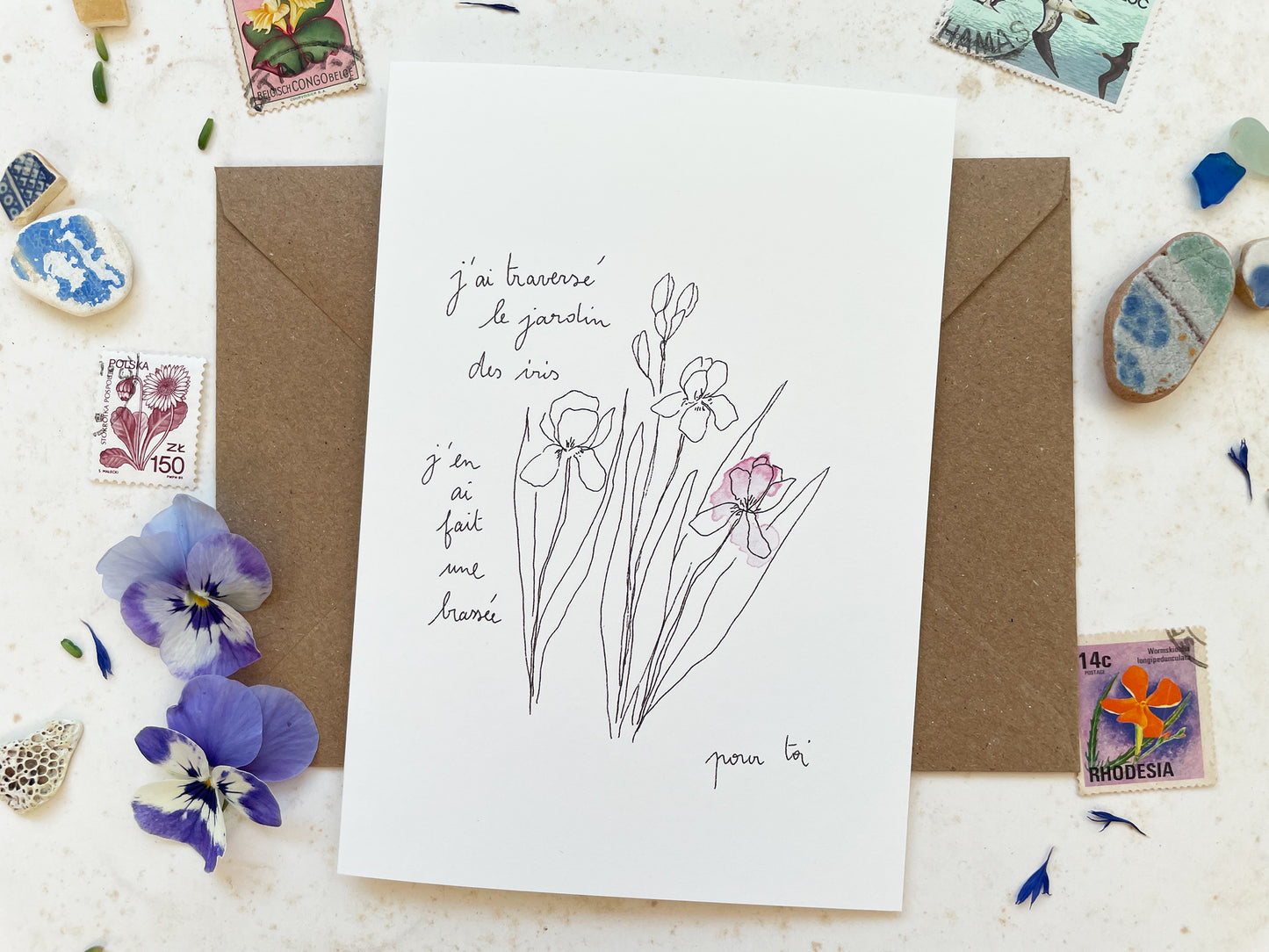 Le jardin des iris