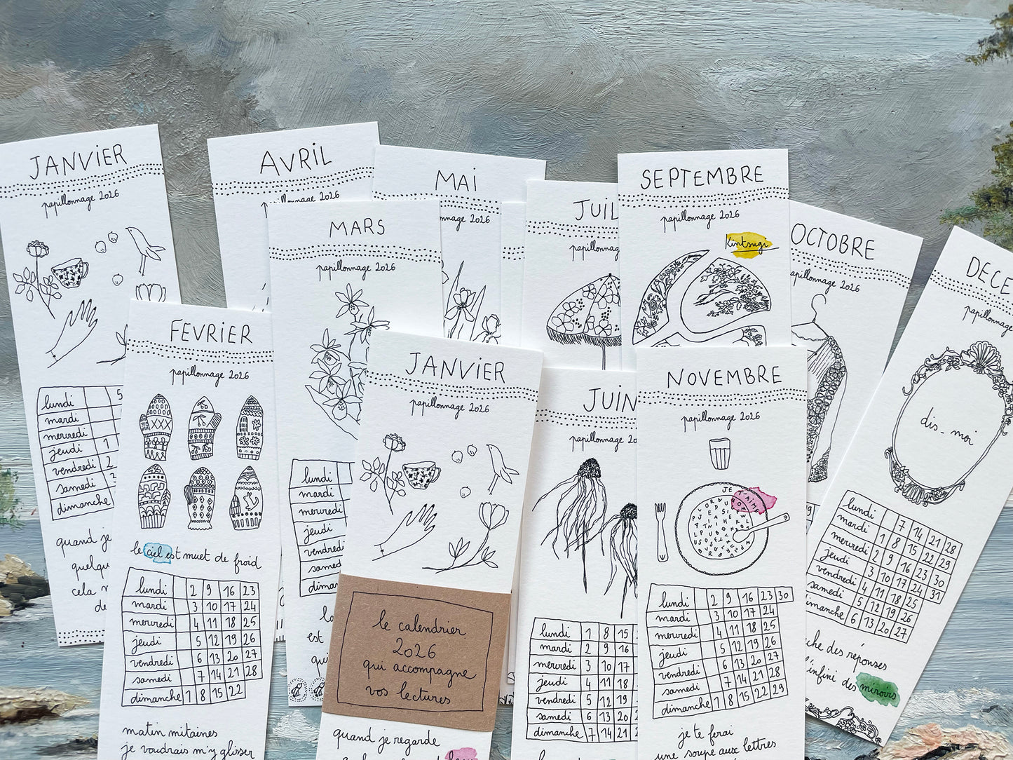 Le calendrier marque-pages 2026 - B2B