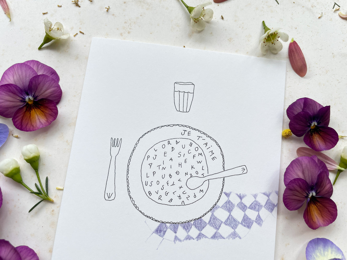 Soupe aux lettres