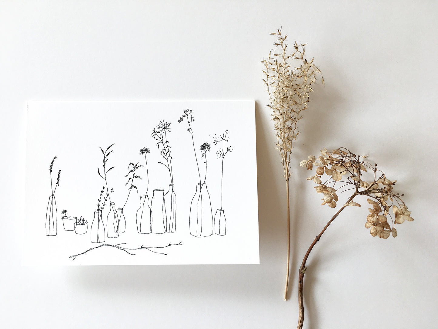 Vases de brindilles