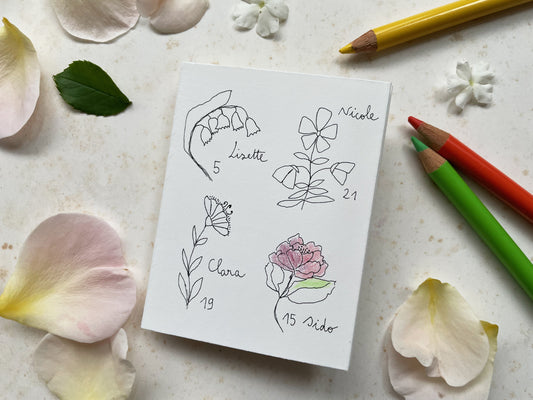 Accordéon Fleurettes de l'Avent
