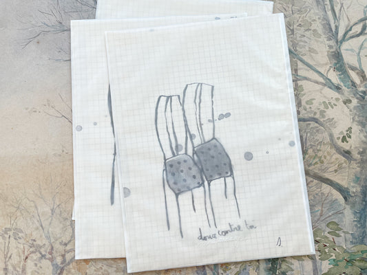 Dialogue de chaises - dessins originaux