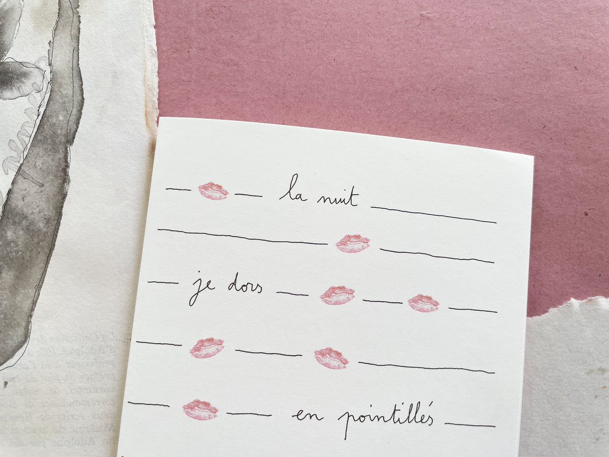 En pointillés