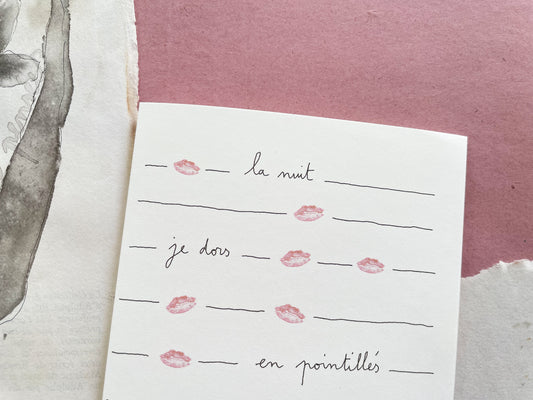 En pointillés